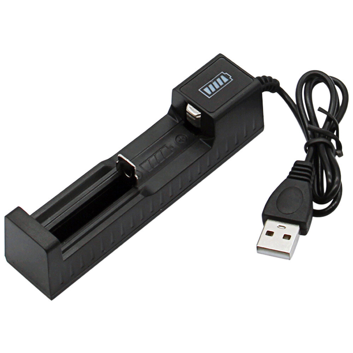 4pcs 3000mAh 18650 Rechargeable Batteries + 2x USB Charger for Flashlight