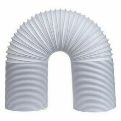 NEW 2M Flexible Air Conditioner Exhaust Pipe Vent Hose Duct Outlet UK (HTML)