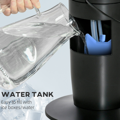 Quiet Air Cooler Evaporative Ice Cooling Tower Fan for Bedroom, Black - HTML