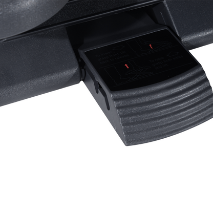 3-Position Adjustable Tilting Footrest with Massage, Home Office, Black