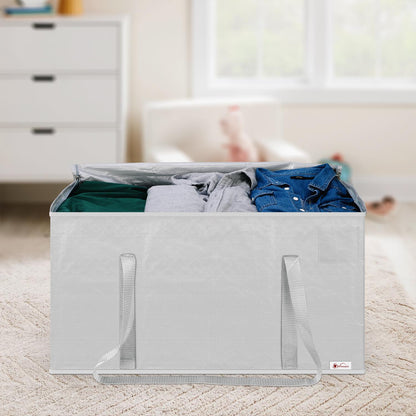 VINSANI 6PK Moving Bags Grey 1010300, Heavy-Duty Packing Bags (6-Pack)