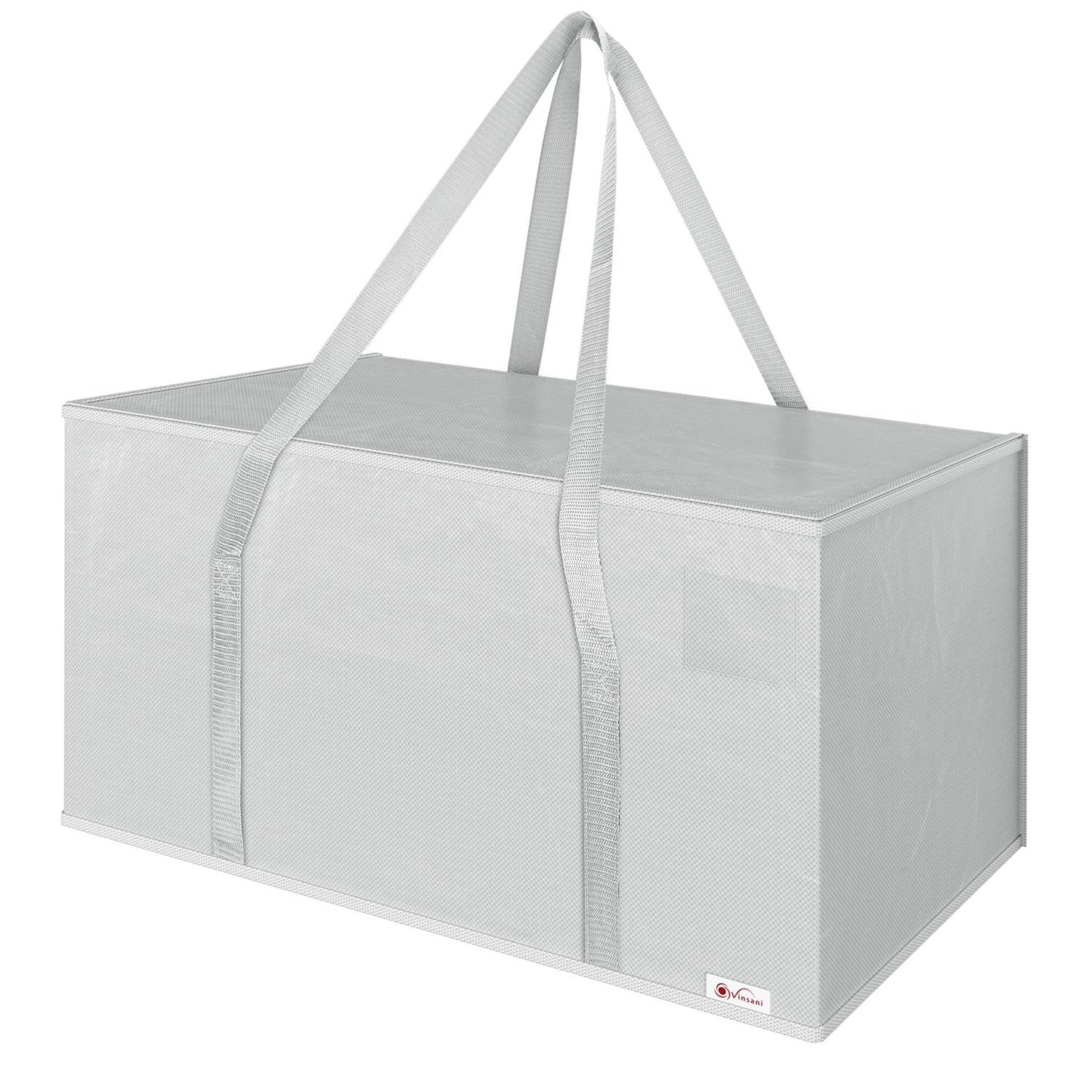 VINSANI 6PK Moving Bags Grey 1010300, Heavy-Duty Packing Bags (6-Pack)