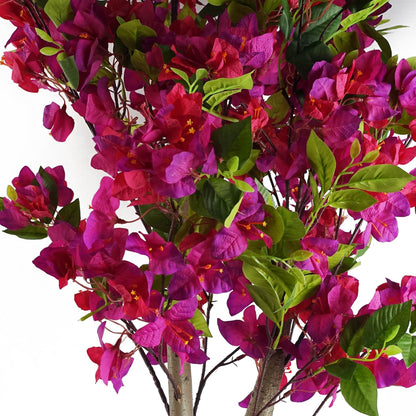 120cm Artificial Pink Bougainvillea Tree Flowering Indoor Outdoor Decor