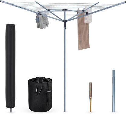 60M Rotary Airer Dryer Cover with Metal Spike