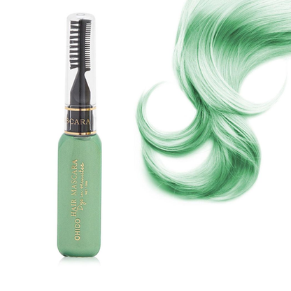 Aquarius Hair Mascara Dye Cream Set of 3 (Red, White & Green) Wash-Out