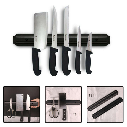 20CM Magnetic Knife Holder for Wall Mount, Secure Kitchen Storage