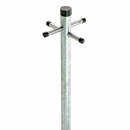 Heavy-Duty Galvanised Clothes Pole with Durable Rust-Resistant Design